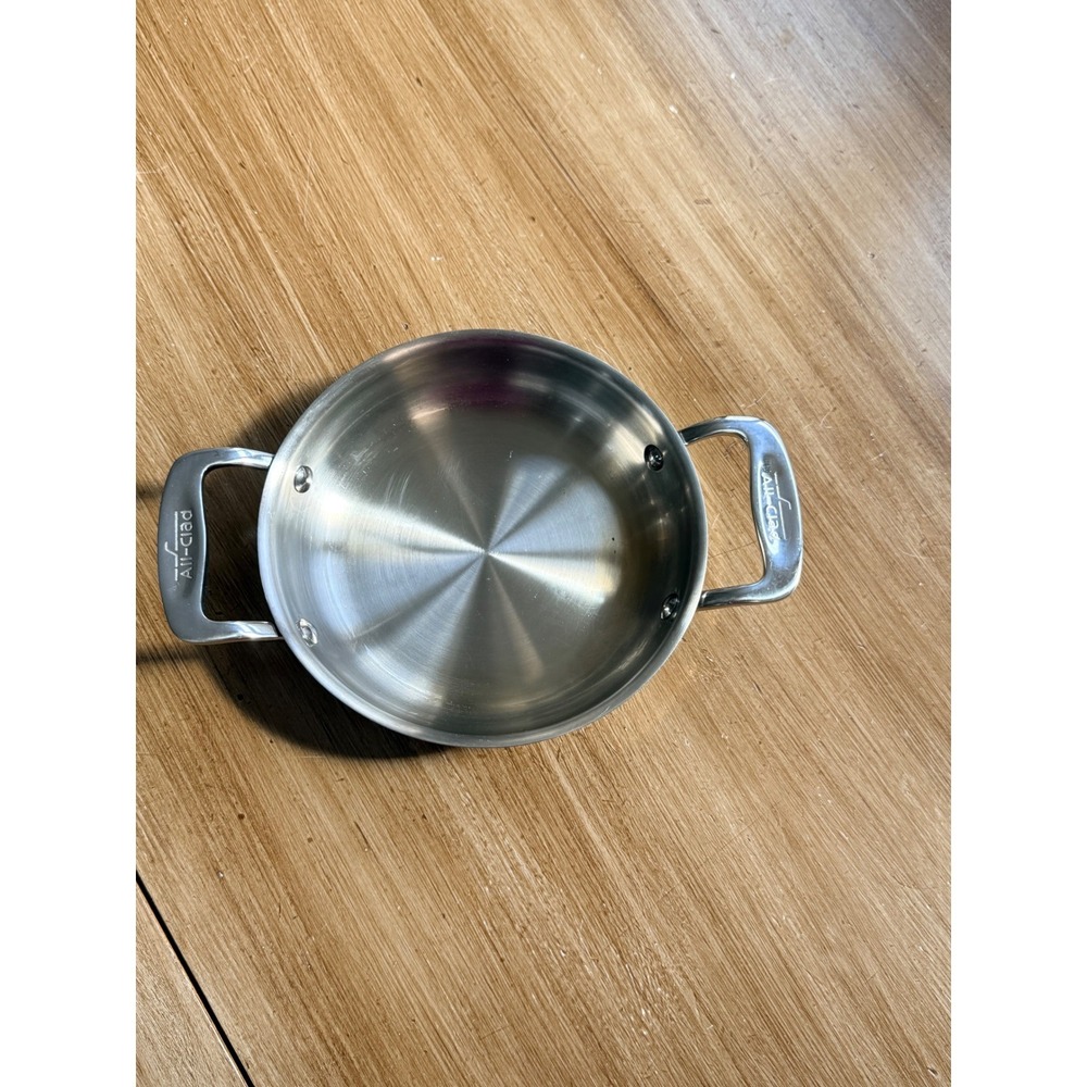 All-Clad Stainless Steel 6 Inch Mini Gratin Pan Dual Handle